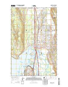 Marysville 2014 topographic map thumbnail