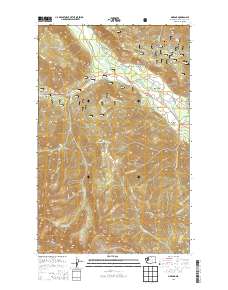 Mazama 2014 topographic map thumbnail