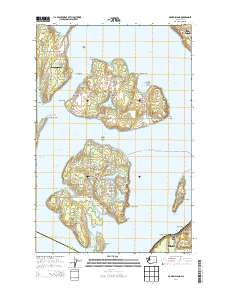 McNeil Island 2014 topographic map thumbnail