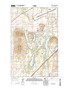 Medical Lake 2014 topographic map thumbnail