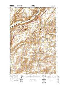 Mesa East 2013 topographic map thumbnail