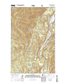 Metaline 2014 topographic map thumbnail