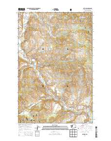 Methow 2014 topographic map thumbnail
