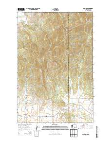 Mica Peak 2014 topographic map thumbnail