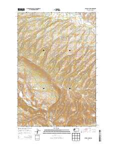Milk Canyon 2014 topographic map thumbnail