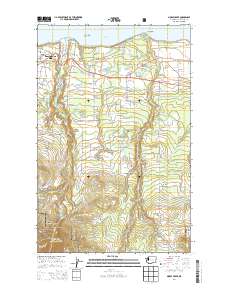 Morse Creek 2014 topographic map thumbnail
