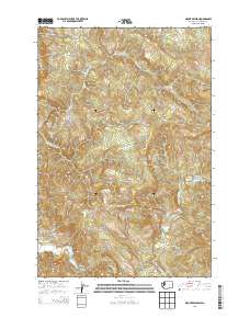 Mount Brynion 2013 topographic map thumbnail
