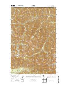 Mount Carrie 2014 topographic map thumbnail