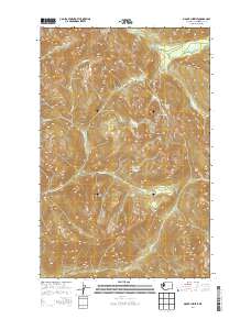 Mount Christie 2014 topographic map thumbnail