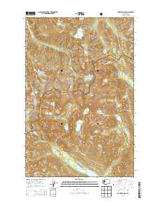 Mount Daniel 2014 topographic map thumbnail