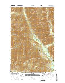 Mount David 2014 topographic map thumbnail