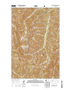 Mount Deception 2014 topographic map thumbnail