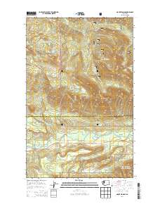 Mount Higgins 2014 topographic map thumbnail