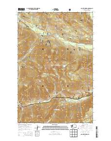 Mount Howard 2014 topographic map thumbnail
