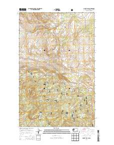 Mount Hull 2014 topographic map thumbnail