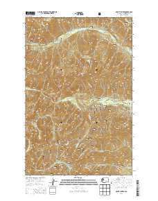 Mount Jupiter 2014 topographic map thumbnail