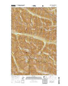 Mount Logan 2014 topographic map thumbnail