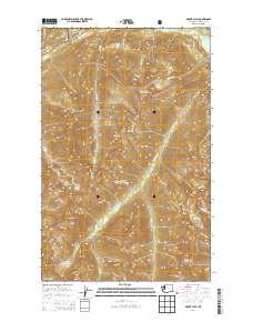 Mount Lyall 2014 topographic map thumbnail