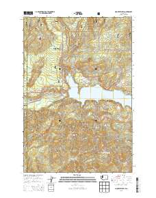 Mount Mitchell 2013 topographic map thumbnail