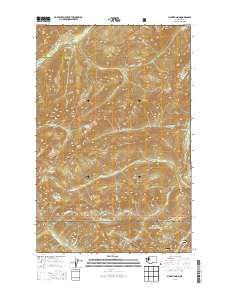 Mount Olson 2014 topographic map thumbnail