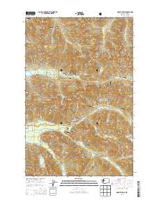Mount Phelps 2014 topographic map thumbnail