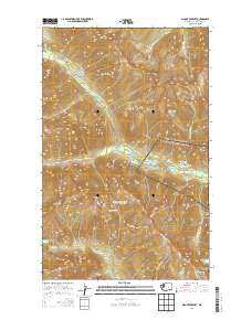 Mount Prophet 2014 topographic map thumbnail