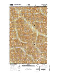 Mount Sefrit 2014 topographic map thumbnail