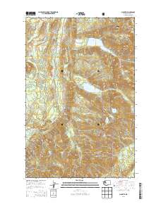 Mount Si 2014 topographic map thumbnail