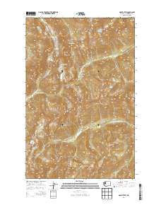 Mount Steel 2014 topographic map thumbnail