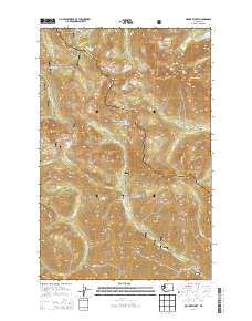 Mount Stuart 2014 topographic map thumbnail