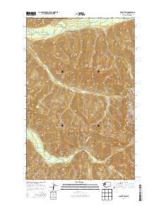 Mount Tom 2014 topographic map thumbnail