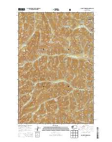 Mount Townsend 2014 topographic map thumbnail