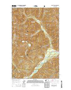 Mount Triumph 2014 topographic map thumbnail