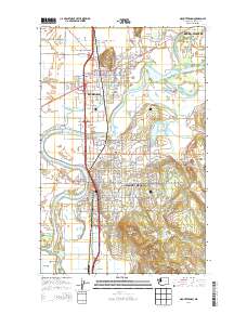Mount Vernon 2014 topographic map thumbnail