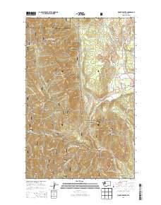 Mount Walker 2014 topographic map thumbnail