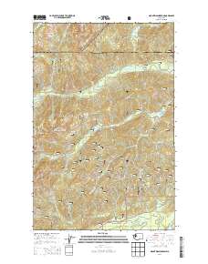 Mount Washington 2014 topographic map thumbnail