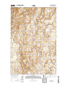 Mud Spring 2014 topographic map preview