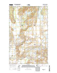 Nespelem 2014 topographic map thumbnail