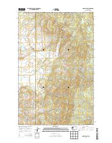 Nespelem NE 2014 topographic map thumbnail