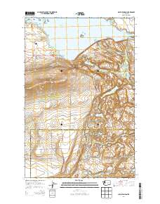 O'Sullivan Dam 2014 topographic map thumbnail
