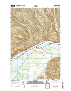 Oak Point 2014 topographic map thumbnail