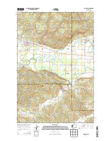 Oakville 2014 topographic map thumbnail