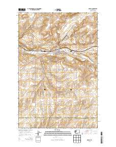 Odessa 2013 topographic map thumbnail