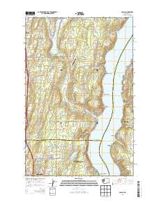 Olalla 2014 topographic map thumbnail
