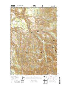Old Baldy Mountain 2014 topographic map thumbnail