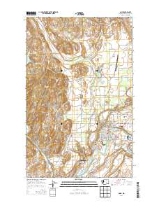 Omak 2014 topographic map thumbnail
