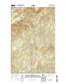 Onion Creek 2014 topographic map thumbnail