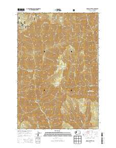 Oregon Butte 2014 topographic map thumbnail