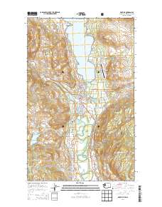 Oroville 2014 topographic map thumbnail