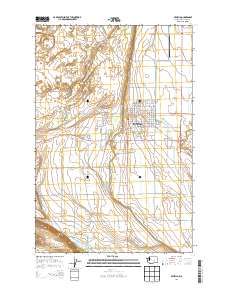 Othello 2014 topographic map thumbnail